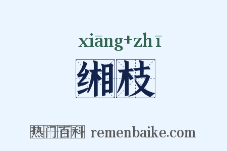 缃枝是什么意思的图片